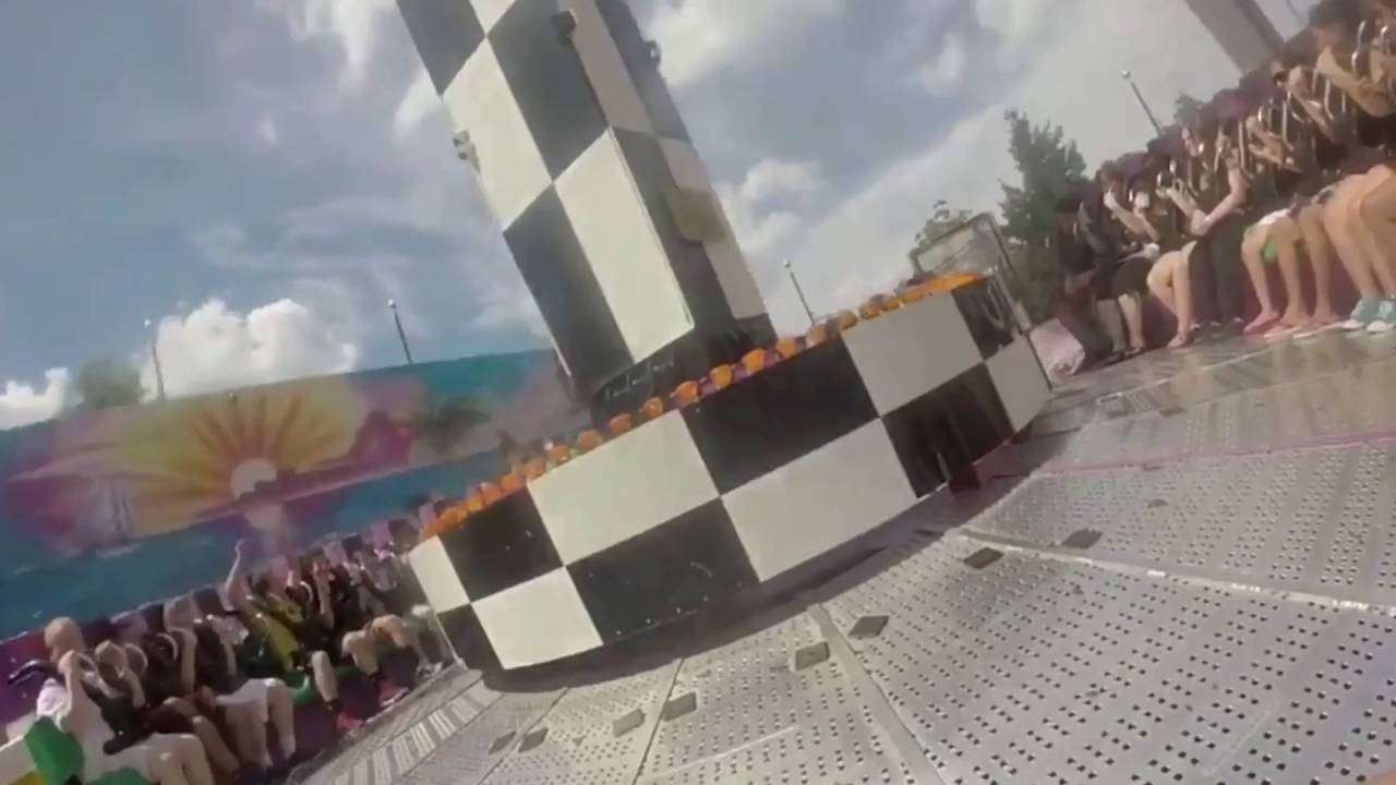 Xtreme Frisbee on-ride HD Canobie Lake Park