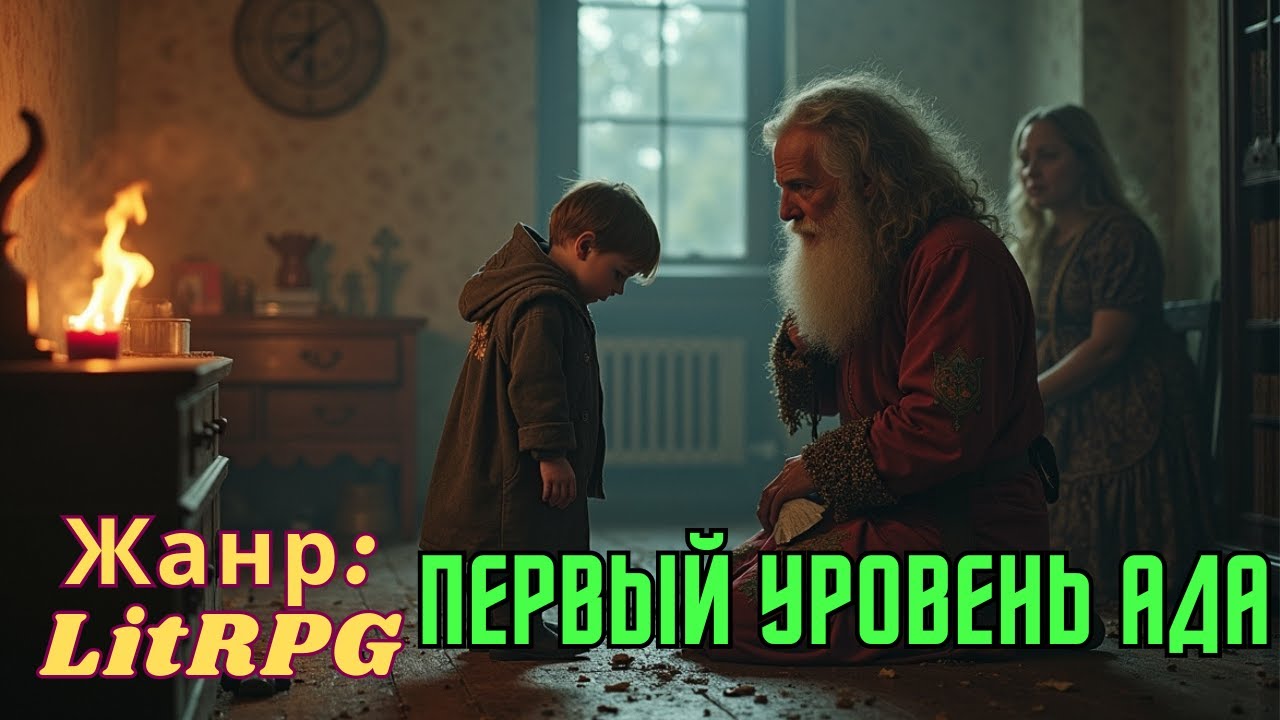 ПОЛНАЯ АУДИОКНИГА📚🔥Первый уровень ада 📚🔥 LITRPG