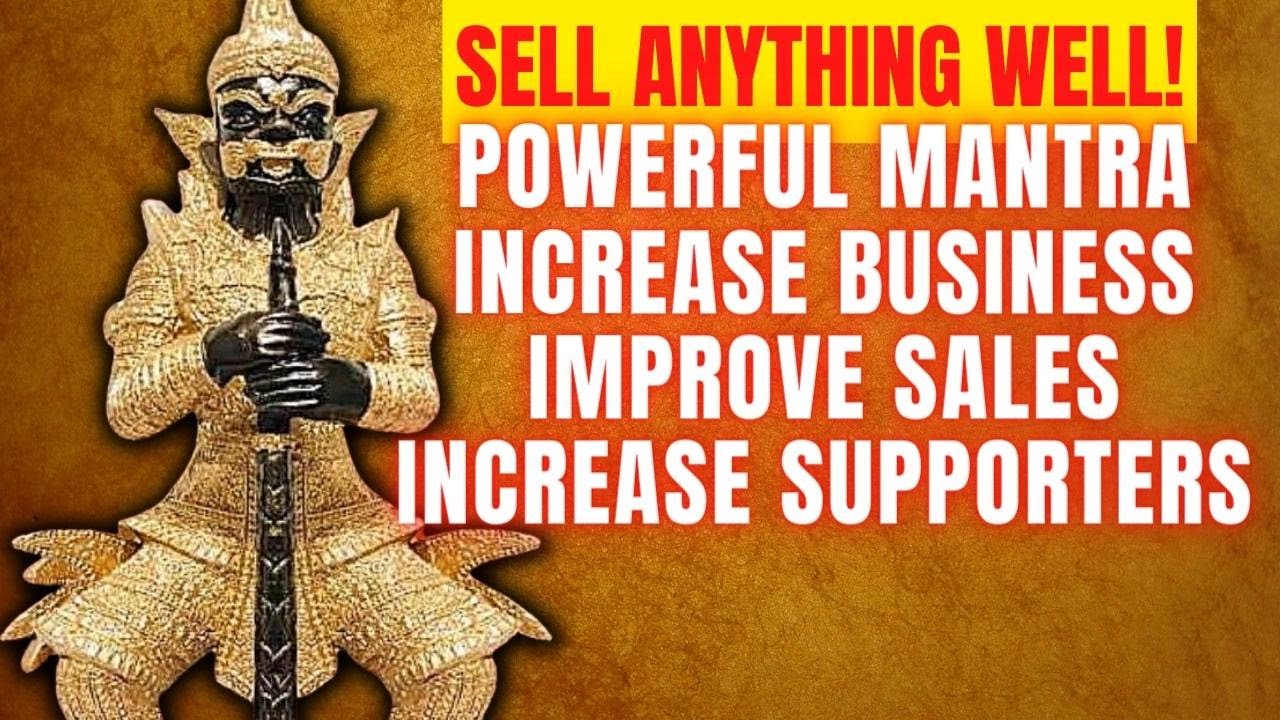 Mantra For Business, Success, Increase Sales | Read Descriptions.