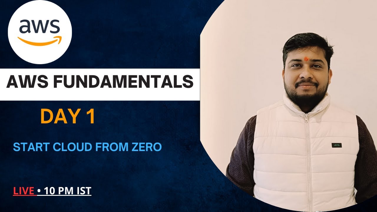 AWS Day 1 LIVE | What is Cloud? How AWS Works | AWS Fundamentals for Beginners