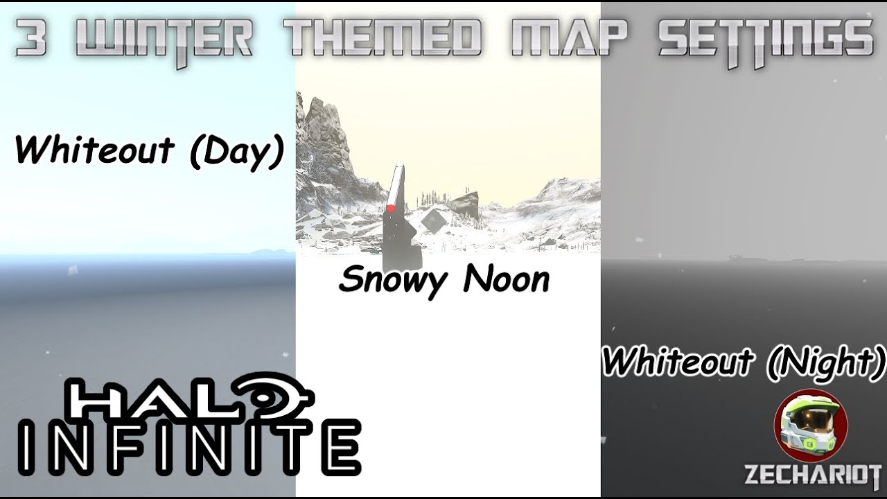 3 Winter Weather Map Settings | Halo Infinite Forge