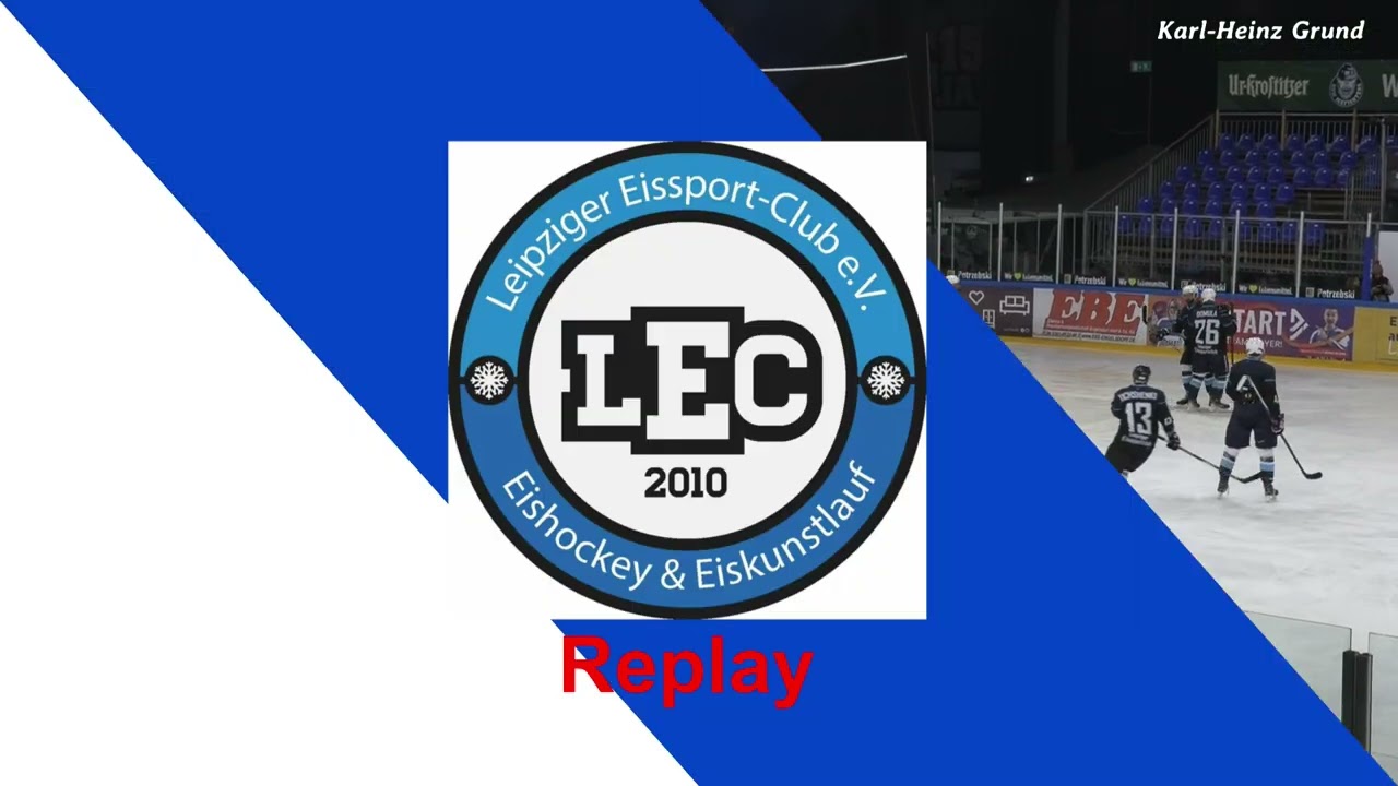 LEC Leipzig vs. Saale Bulls Halle 1b, 3. Drittel   09 März 2026