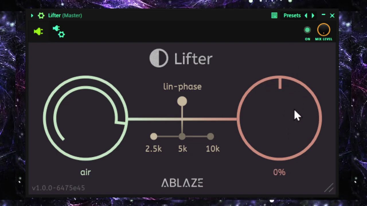 Free Plugin! Ablaze Audio Lifter