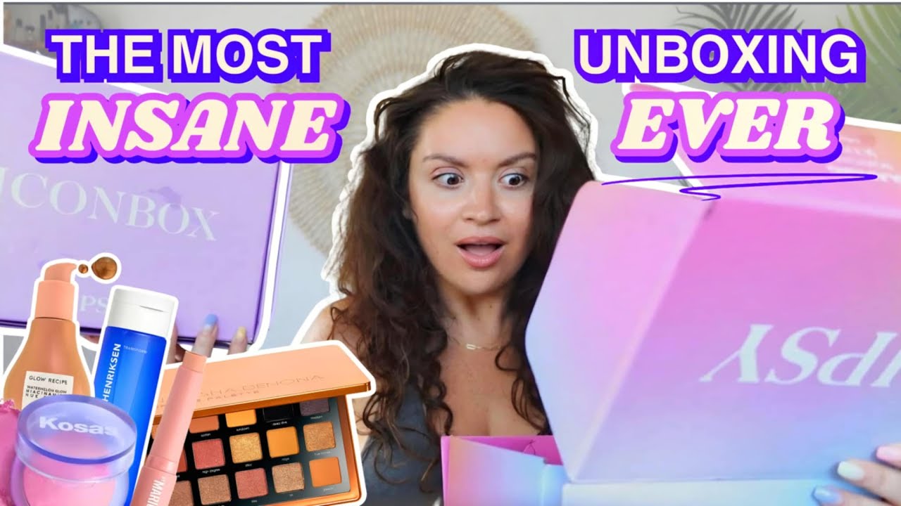 THIS WAS INSANE... BEST MONTH WITH IPSY BY BOXYCHARM & ICON BOX EVER?!?