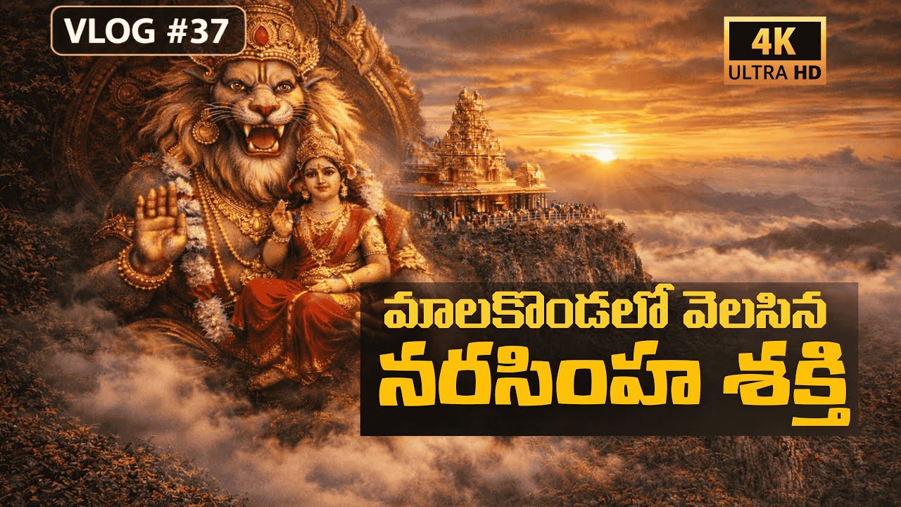 మాలకొండ నరసింహ శక్తి 🔱 | The Power of Malakonda Narasimha | Divine Darshan | 4K HDR