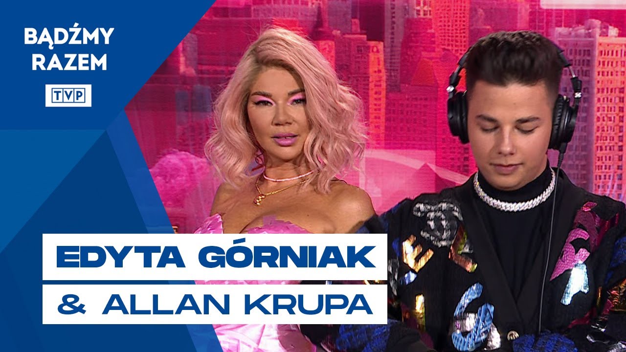 Edyta Górniak & Allan Krupa - Dance The Night || Sylwester z Dwójką 2023