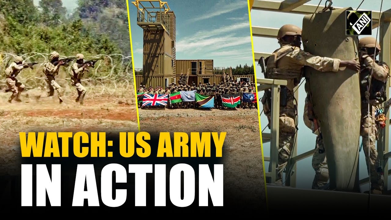 Watch: US Army and Kenya Defence Forces participate in joint training exercise