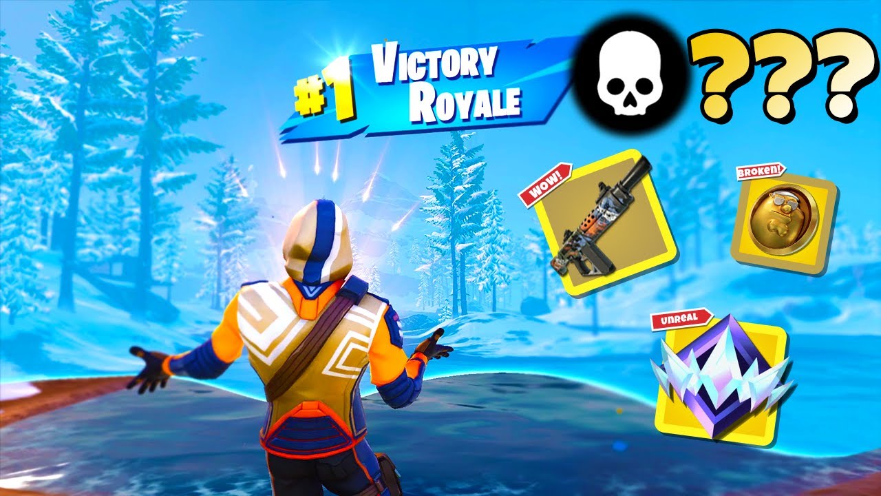High Elimination Unreal Ranked Solo Win Gameplay (Fortnite Chapter 5 Zero Builds)