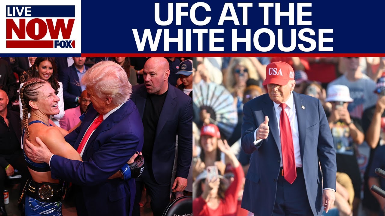 UFC at the White House: President Trump announces Dana White is setting up a fight next year