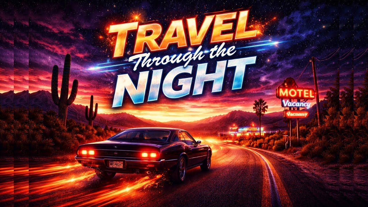TRAVEL THROUGH THE NIGHT – A Soundtrack for Endless Roads 🚗🌙