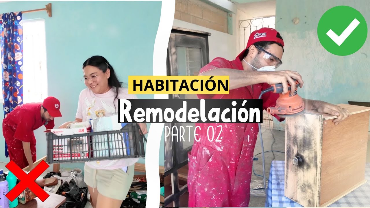 ✅REMODELACIÓN sin obras CASA PEQUEÑA INFONAVIT😱❤️Episodio 2