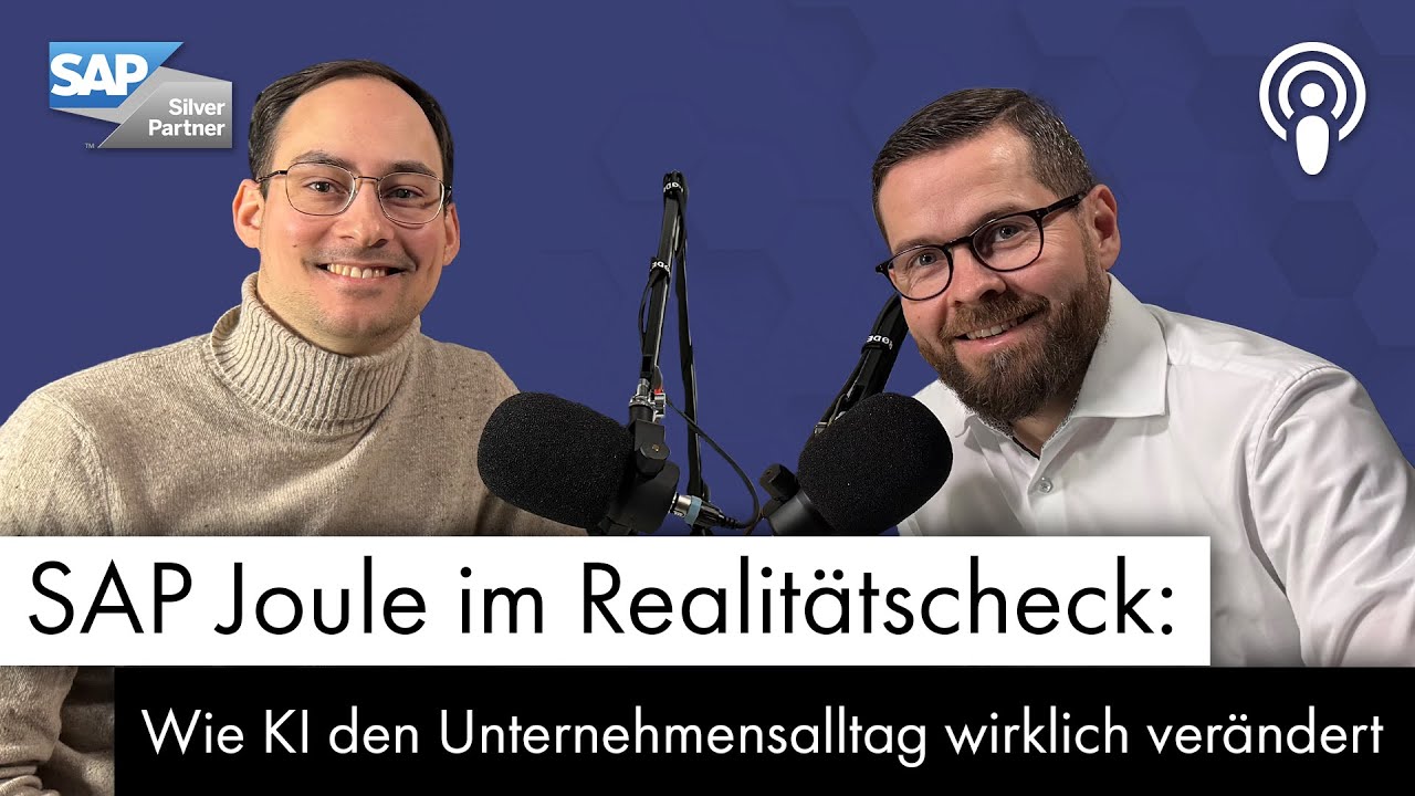SAP Joule im Realitätscheck: Wie KI den Unternehmensalltag verändert – mit Philipp Schurr