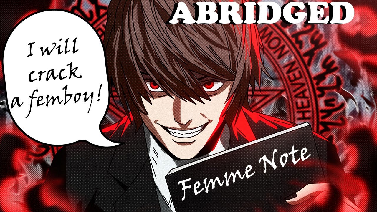Death Note, but it's about Femboys...