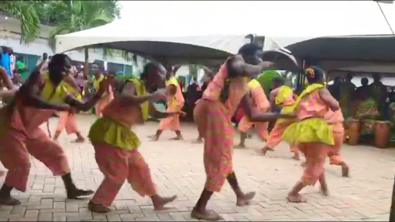 Traditional Gahun Dance Performance in Accra, Ghana