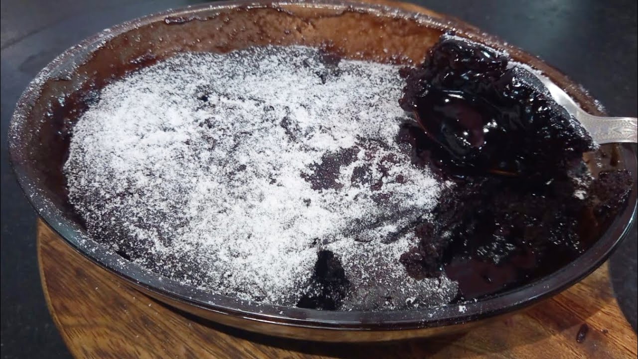 Eggless Hot Fudge Cake | Choco lava cake Pudding| Hot Fudge chocolate Pudding Cake