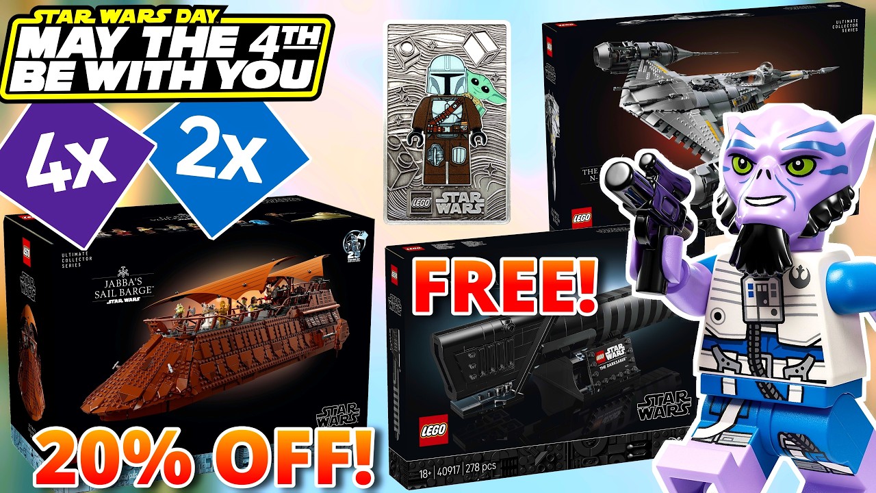 QUADRUPLE INSIDER POINTS & 20% OFF?! - LEGO STAR WARS MAY 4TH BUYERS & PROMO GUIDE (2026)
