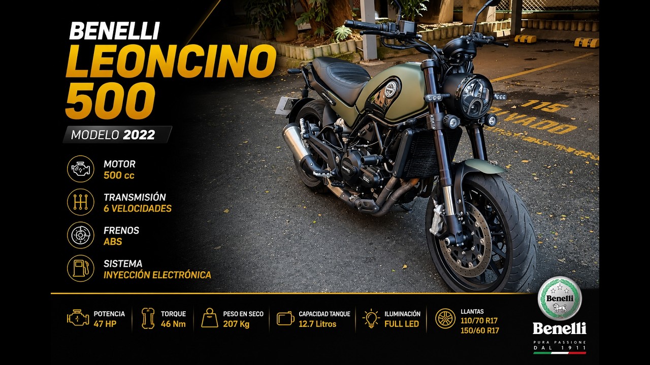 Benelli Leoncino 500 modelo 2022