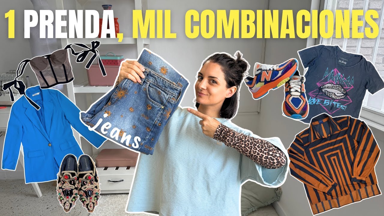Repetí Ropa, No OUTFITS | 1 Semana Usando el Mismo JEANS