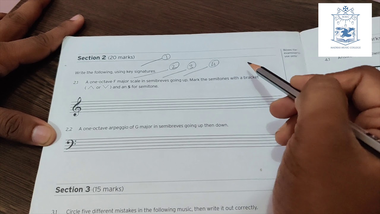 Trinity College London - Music Theory - Grade 1- Part 18 - Sample Question Paper
