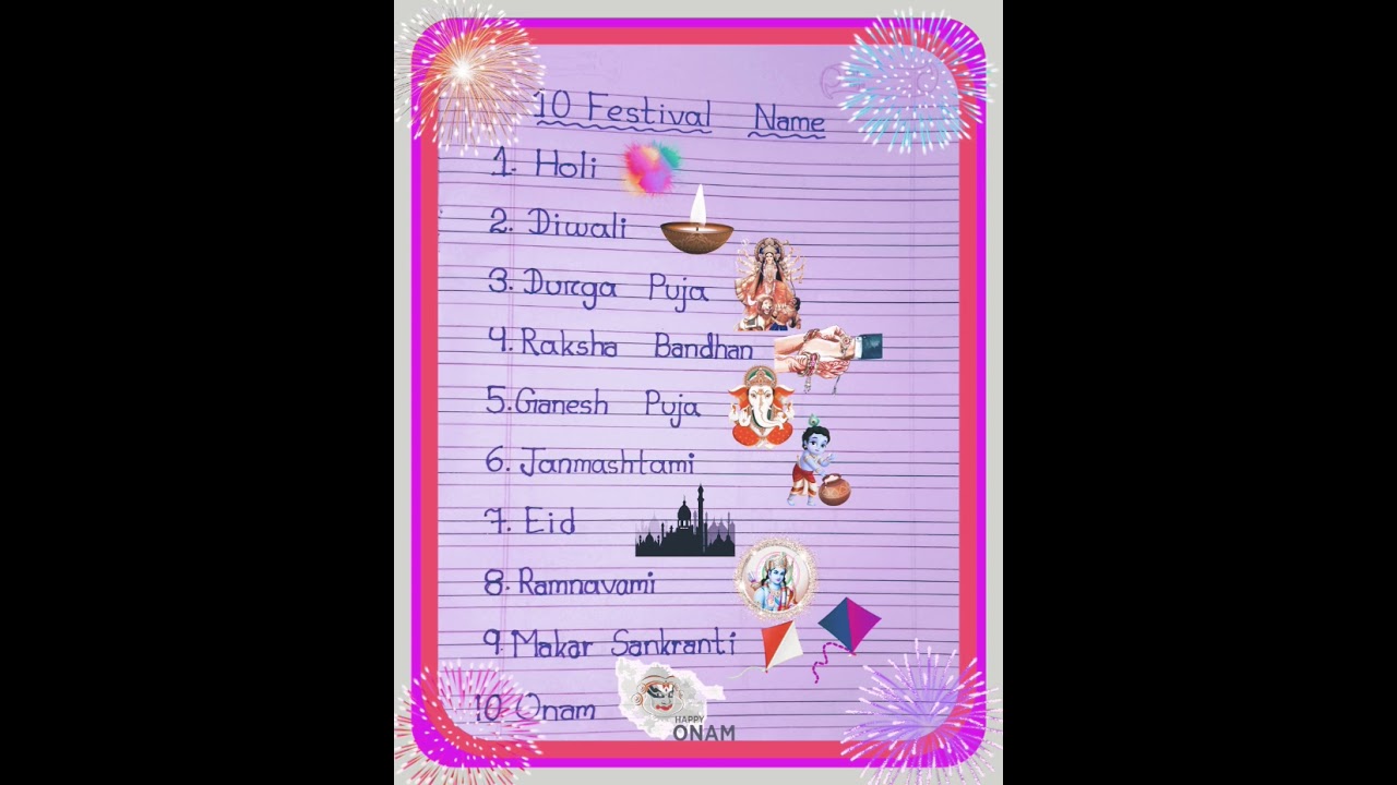 Festival Name #shortvideo #ytshorts #festival please subscribe to my channel 🙏