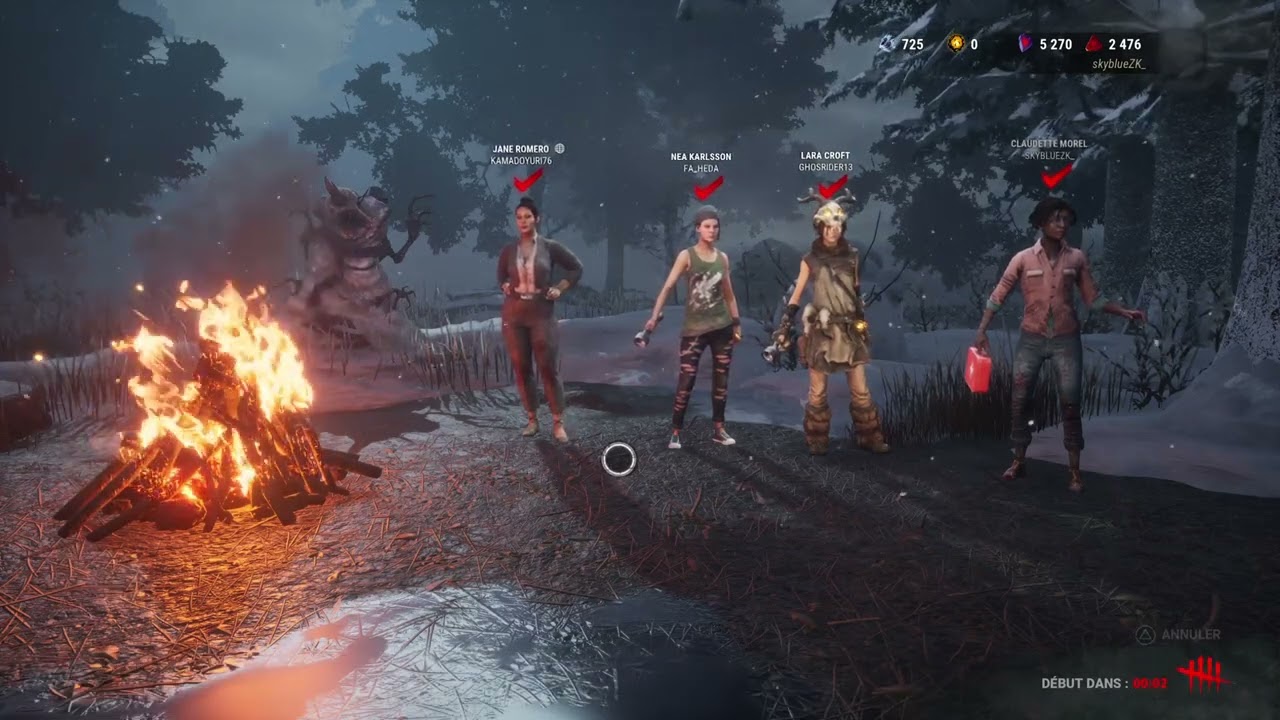 Dead by Daylight avec ghos et heda