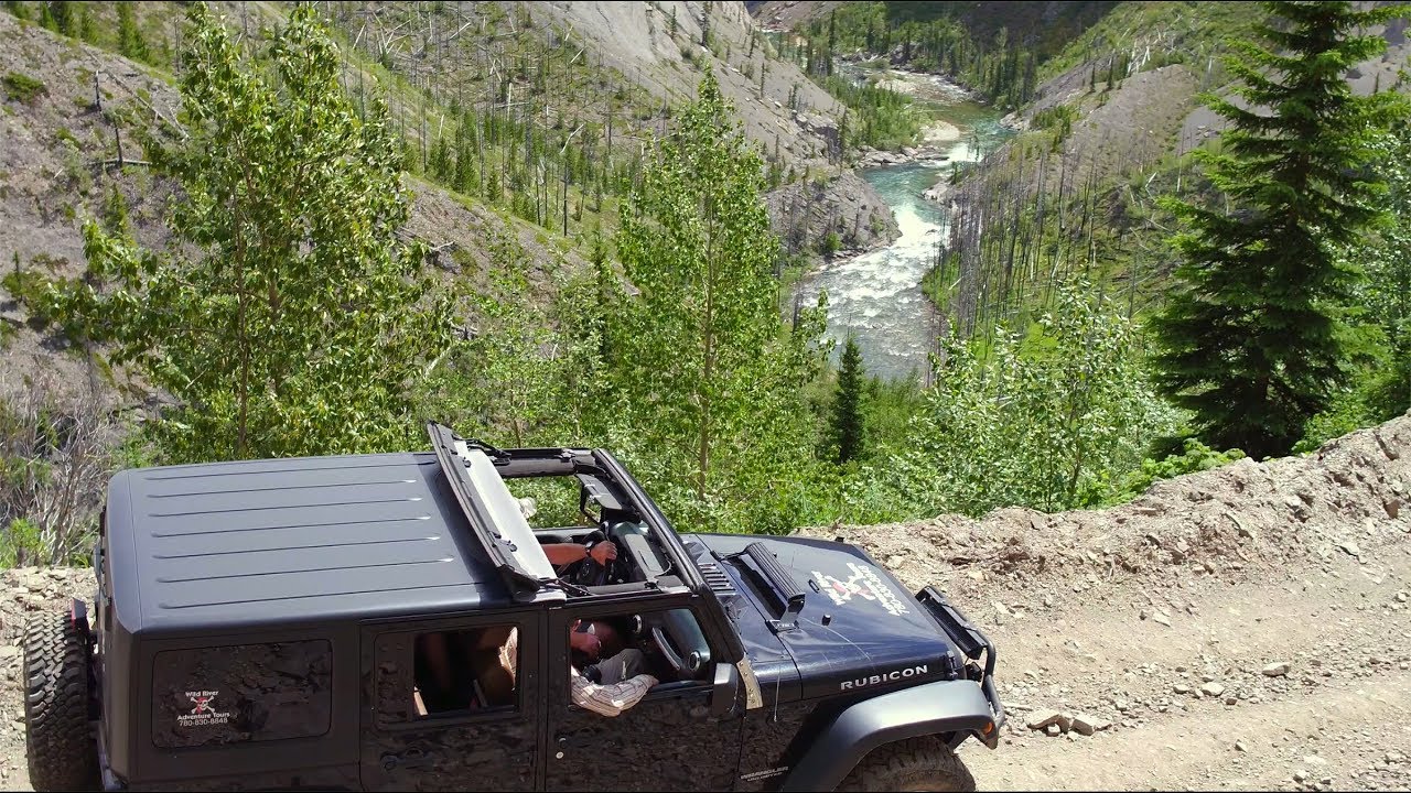 Red Deer Falls Jeep Tour - Tumbler Ridge, British Columbia