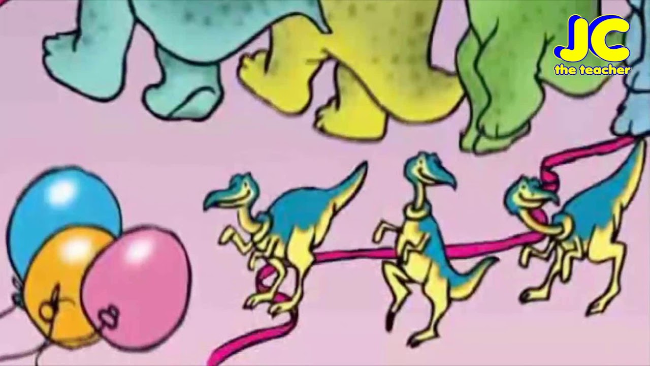 Ten Little Dinosaurs Song (Big Surprise 1)