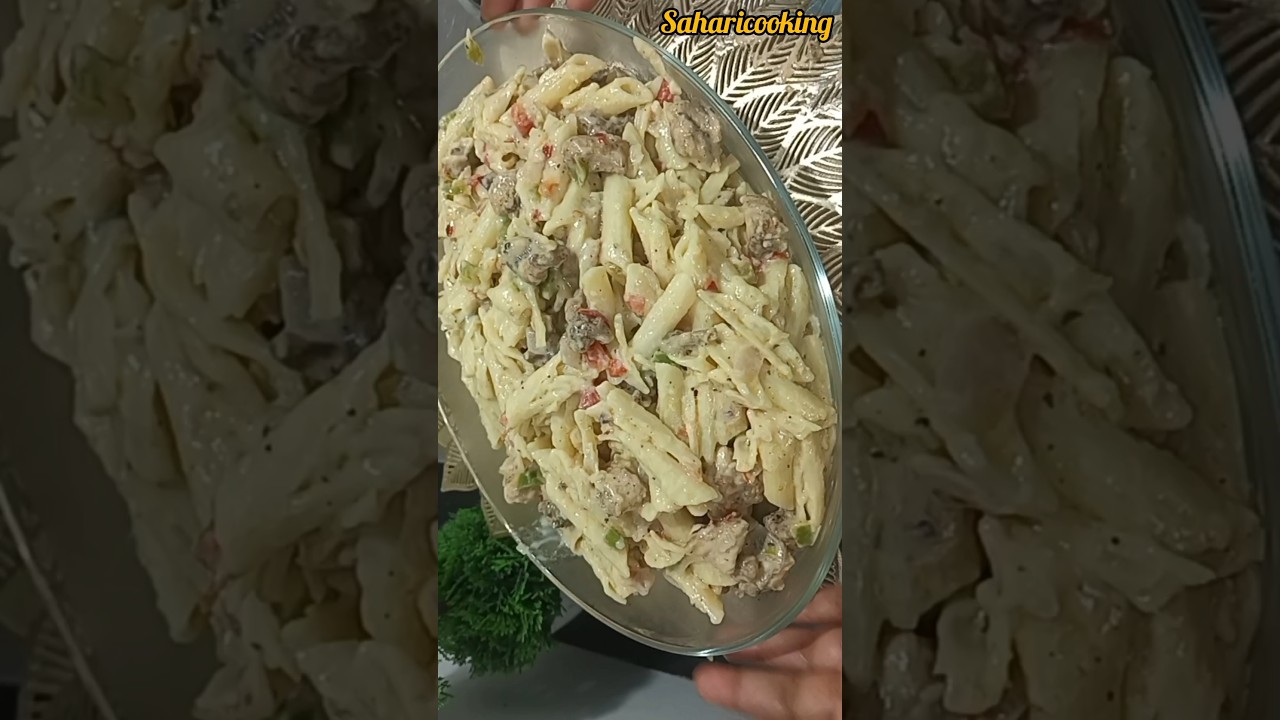 White Sauce Chicken Pasta |saharicooking special |