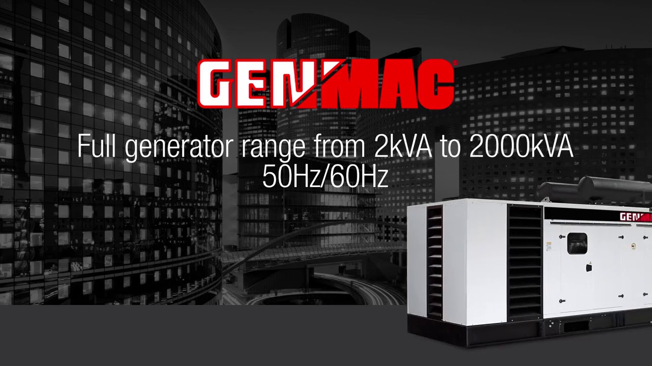 Generatoarele GENMAC fabricate in Italia - Prezentare Generala