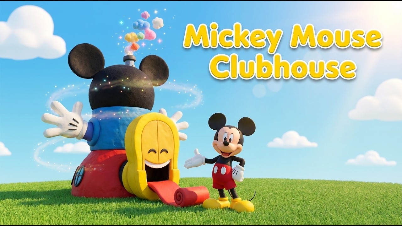 Mickey Mouse Builds the Clubhouse! | Meeska Mooska Magic