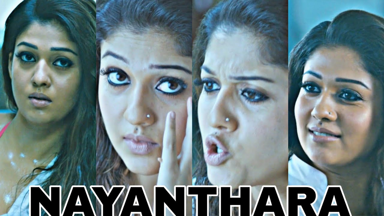 Nayanthara vertical edit face expression in tamil movie #nayanthara #hotchilli #face  #expression