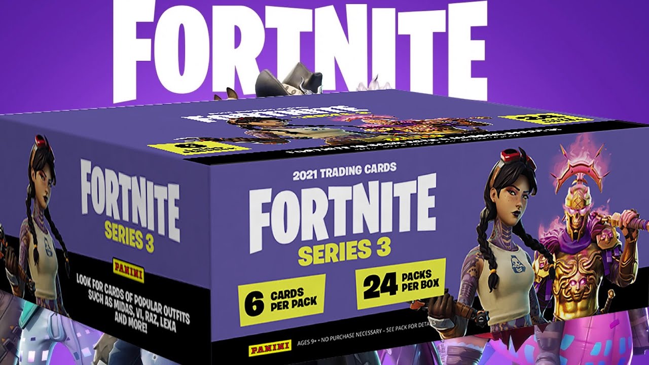Opening Fortnite Series 3 Hobby Box Trading Cards! (Fortnite Battle Royale)