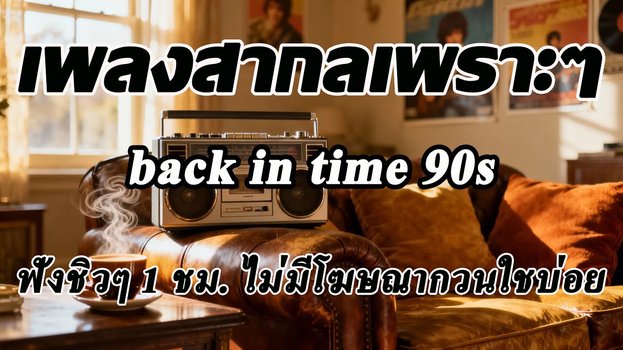 Back In Time [ Volume 108] เพลงสากลเพราะๆ เพลงฟังสบายๆ ฟังทำงาน ฟังร้านกาแฟ ฟังเดินทาง โฆษณาไม่กวนใจ