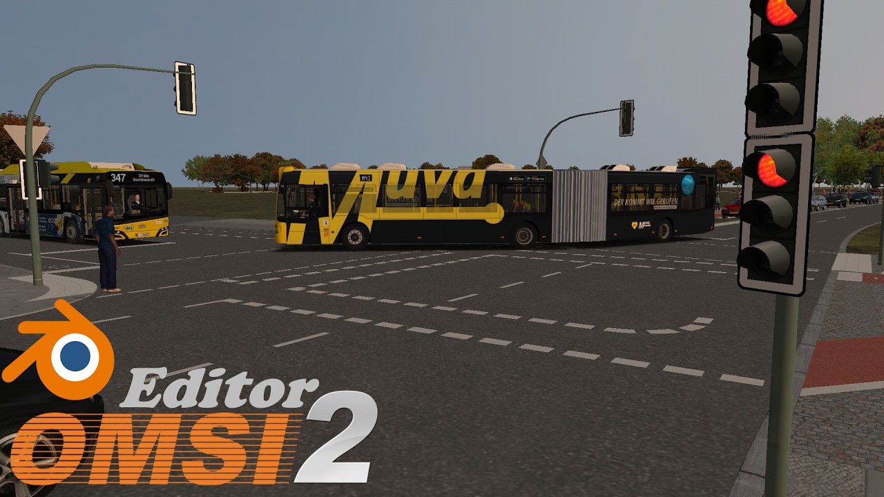 Aufm Weg zum Ostkreuz | Die Kynaststr bauen (347) | OMSI 2 Editor | Blender | 20-fach Speed Building