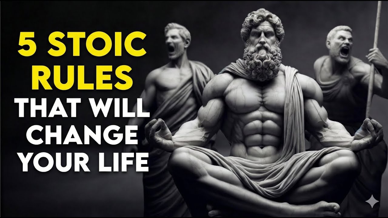 5 Stoic Rules That Will Change Your Life | Marcus Aurelius Wisdom | STOICISM