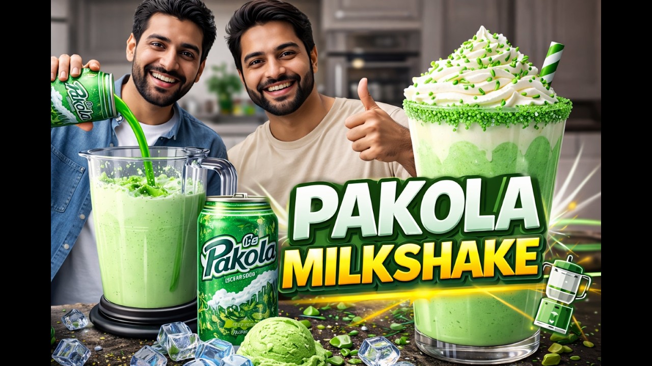 Original Pakola Milkshake Making in Karachi 🇵🇰 | Famous Pakistani Drink