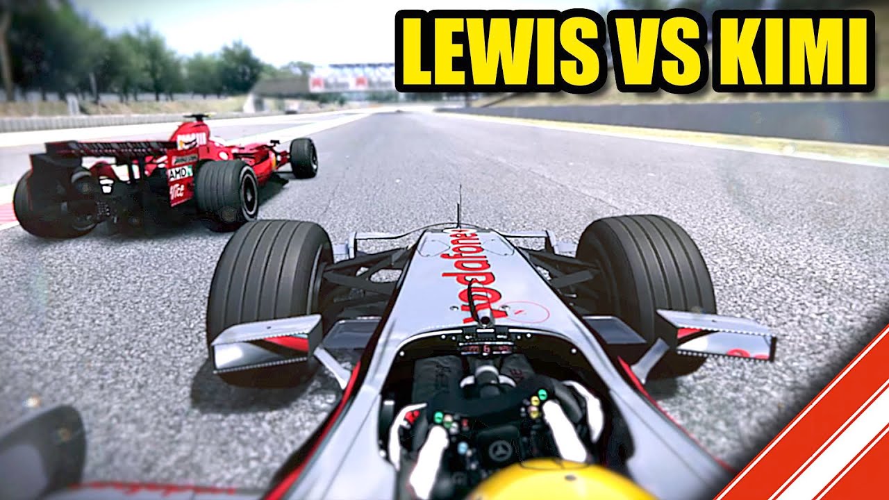 McLaren MP4-22 at BARCELONA 2007 // Assetto Corsa F1 VR Sim Racing