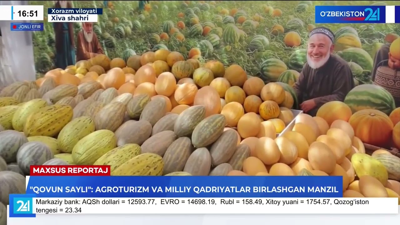 «Qovun sayli»: agroturizm va milliy qadriyatlar birlashgan manzil I Maxsus reportaj 08.08.2025