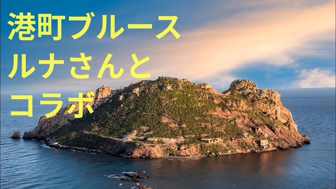 森進一／港町ブルース　 ルナさんとコラボ