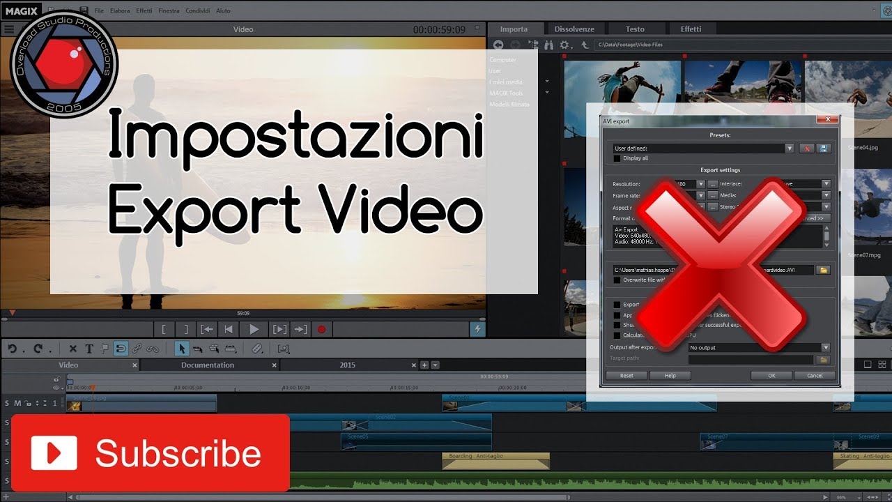 ✅ Tutorial - Impostazioni Esportazione Video - Puntata 17