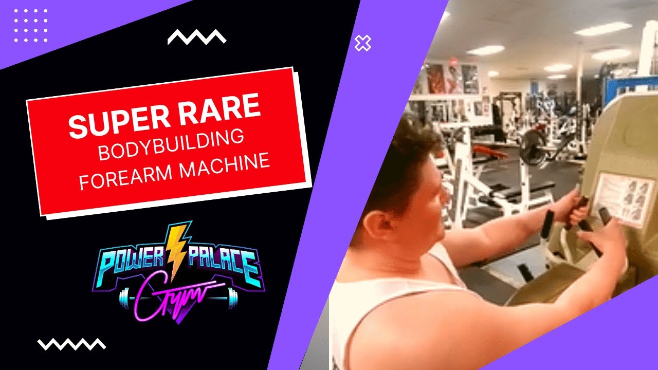 How to Use the Rarest Old School Bodybuilding Machine: Nautilus Super Forearm