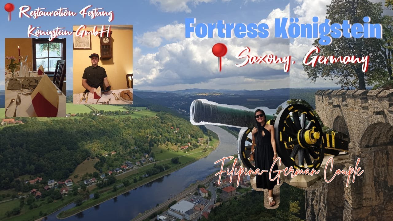 Fortress Königstein in Saxony | Filipina German Couple