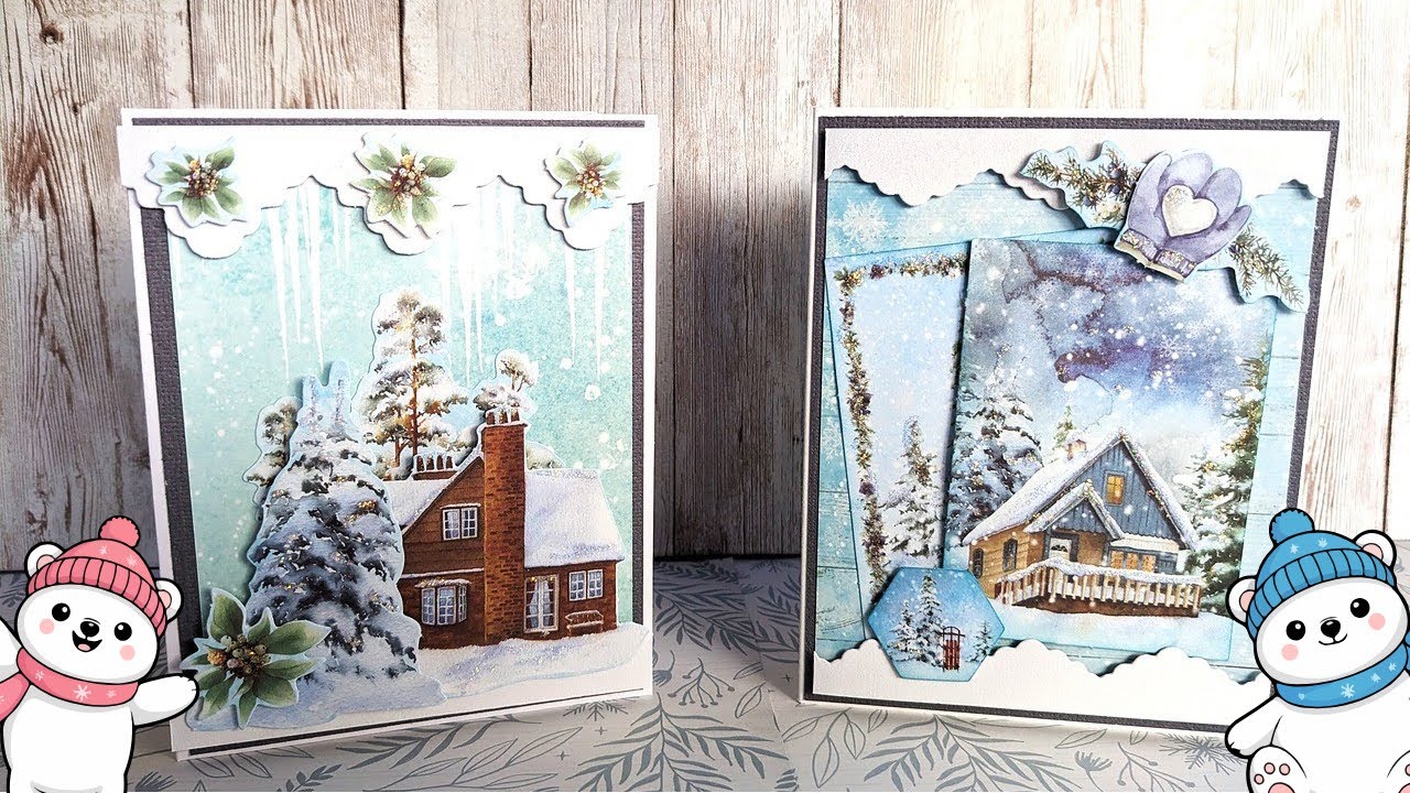 Wintery Cardmaking Inspiration | StudioLight Pads + Easy Card Ideas