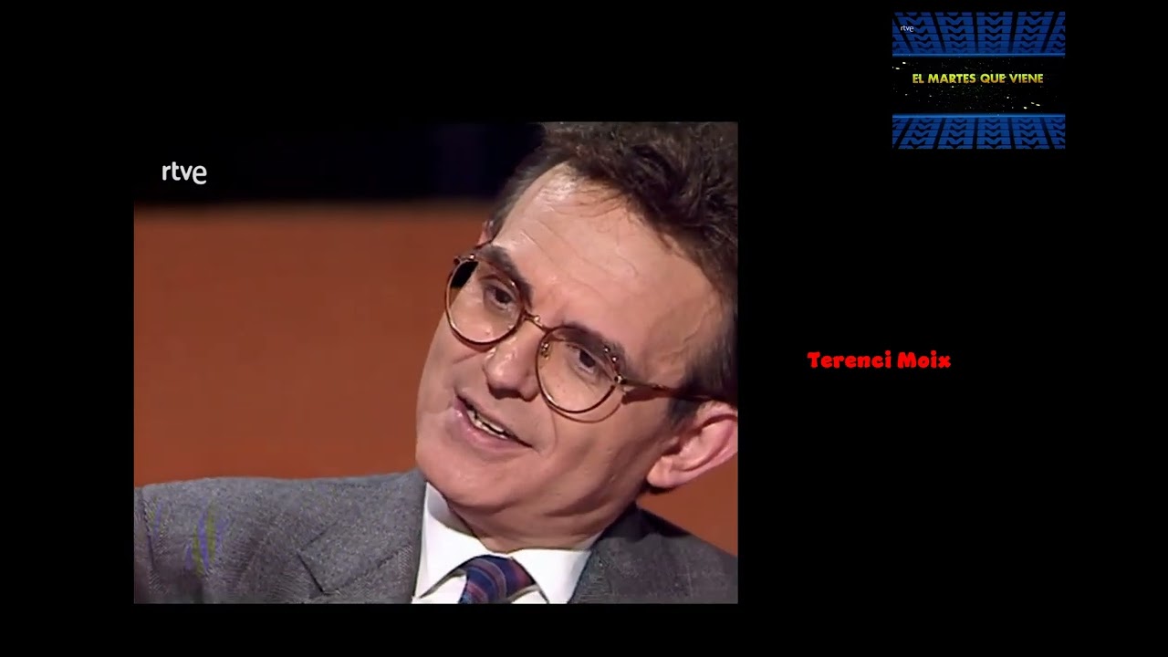 1990 0424 Mercedes Milá entrevista a Terenci Moix