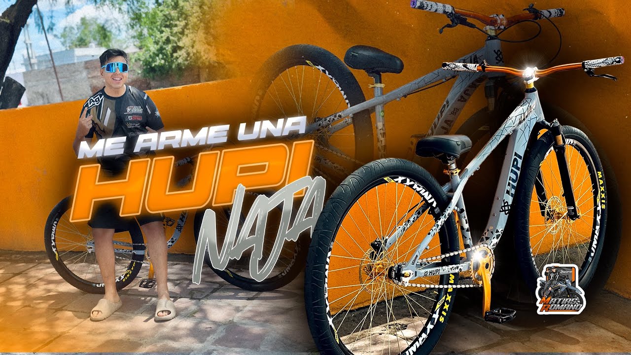 Me arme una hupi naja (bici stunt rodado 29).     