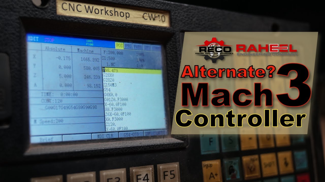 Alternate of Mach3 Controller ? || Milling Controller XCMCU 609M / CW40 Review
