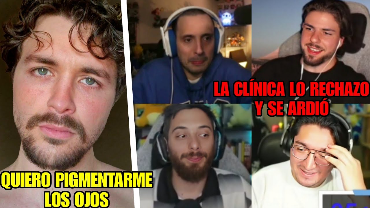 la TERTULIA habla de la última alucinada de Dalas se quiso pigmentarse los ojos