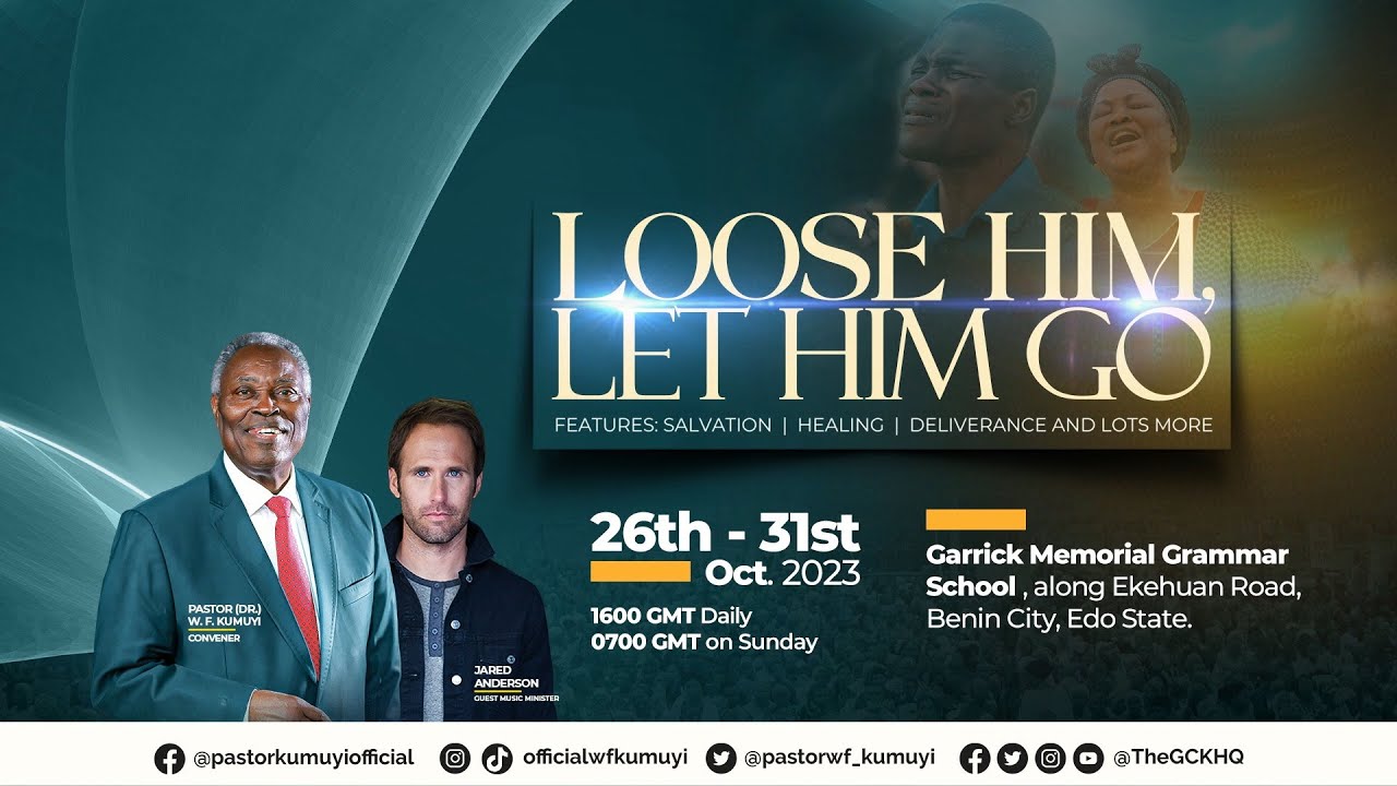 Ministers and Professionals' Conference || Day 2 || Loose Him, Let Him Go || GCK