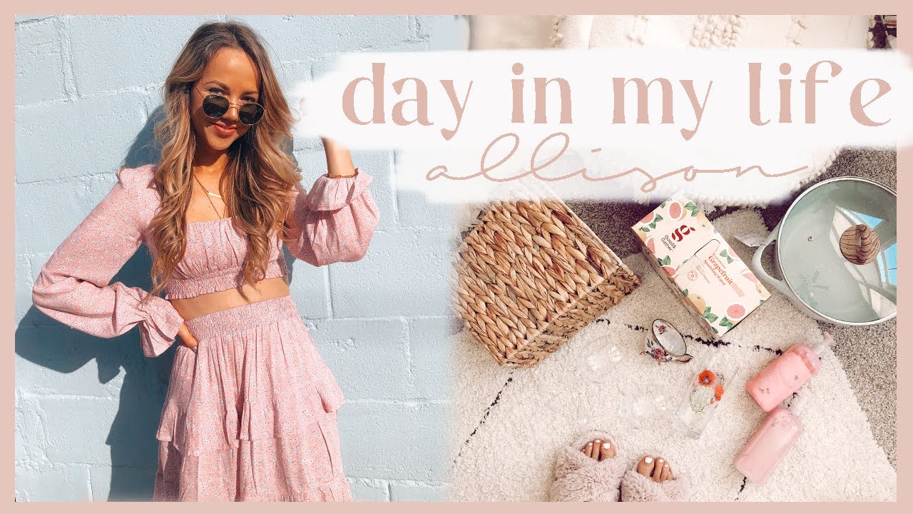 DAY IN MY LIFE | Thrift shopping, new home decor, cleaning & hosting! ✨