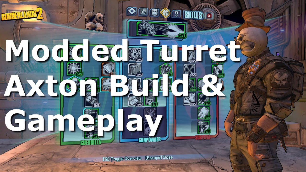 Modded Axton Turret Build | Borderlands 2 | UCP + Custom Mod